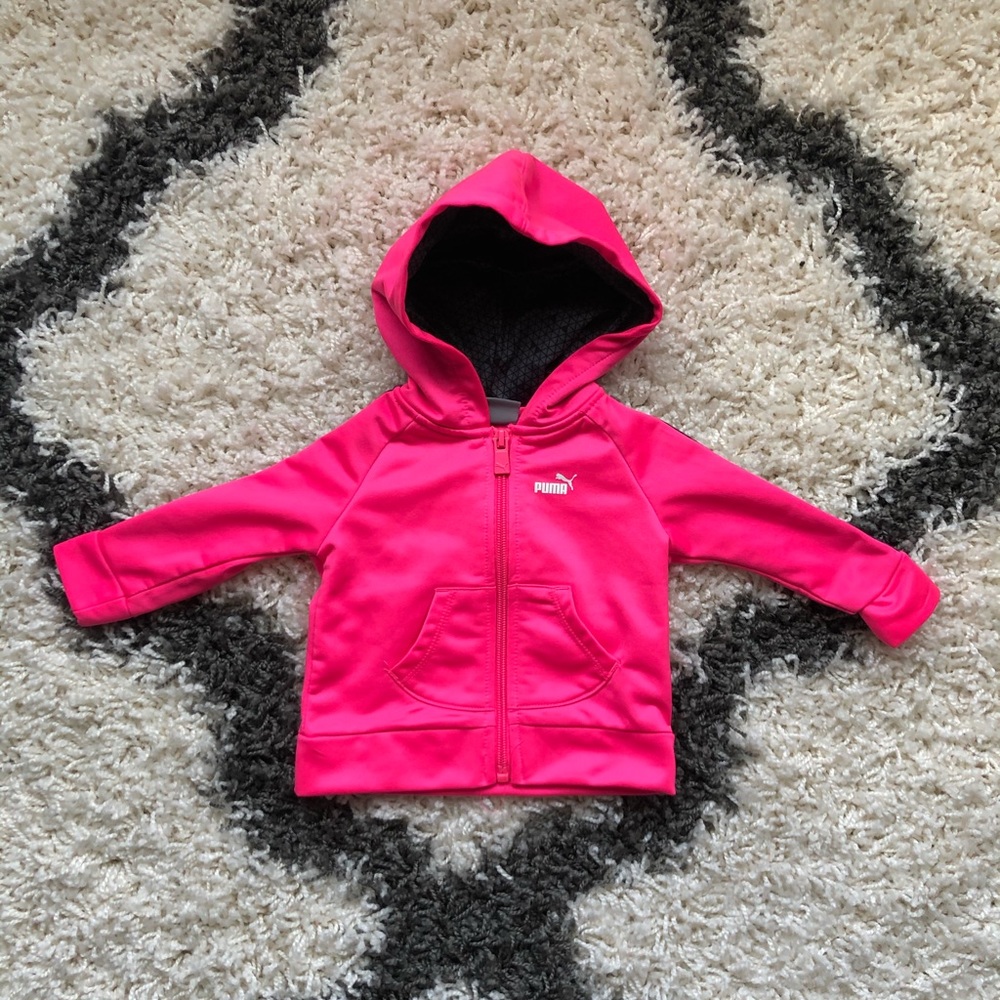 Pink Puma Sweatshirt Hoodie